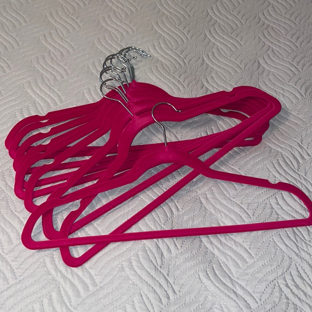 Velvet Hanger Set of 10